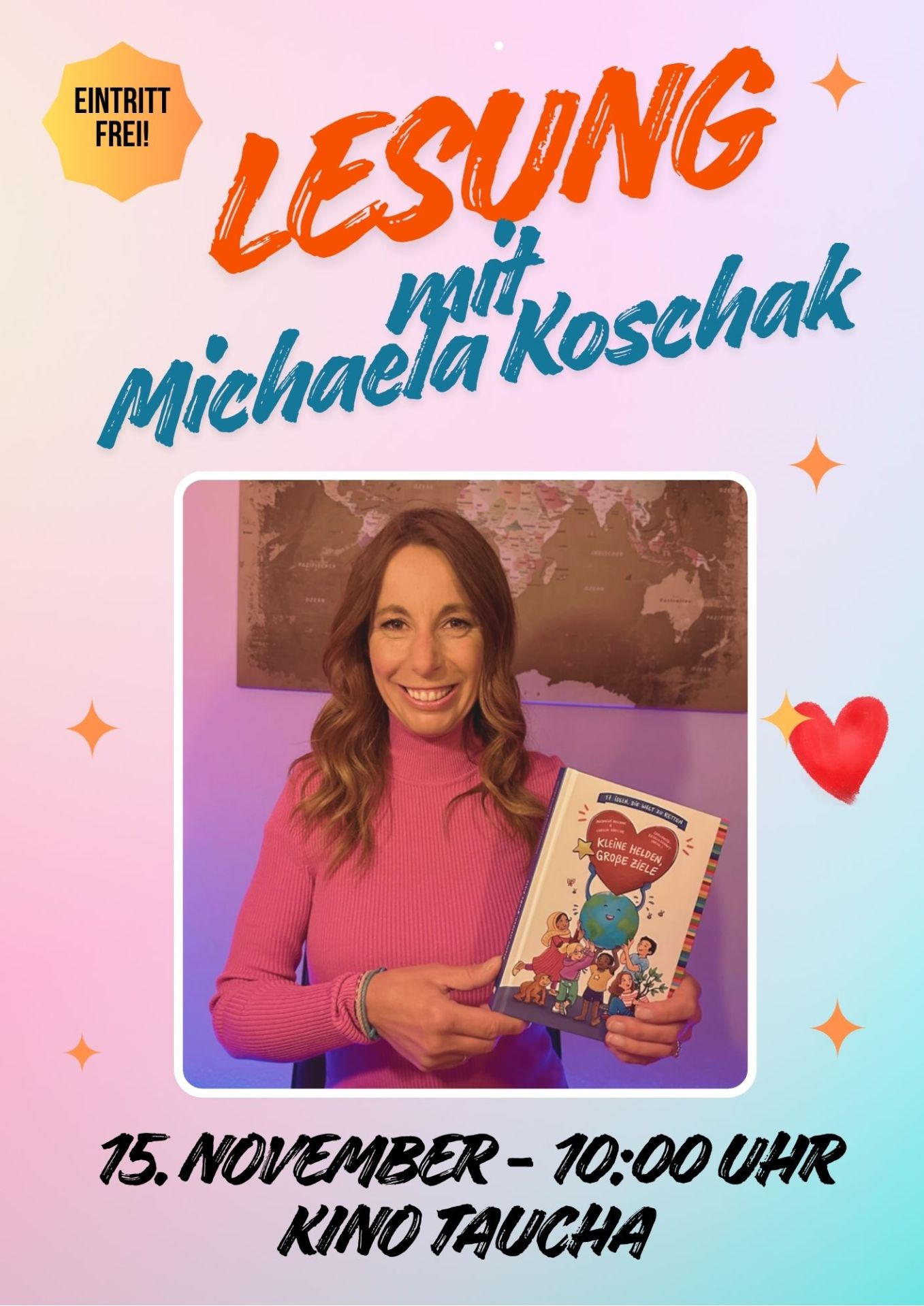 Pink Gradient Modern Music Concert Poster - 1