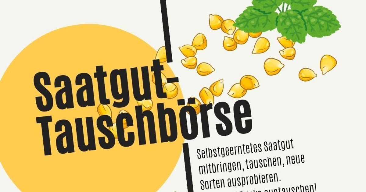 Saatgut-Tauschbrse | Stadt Taucha