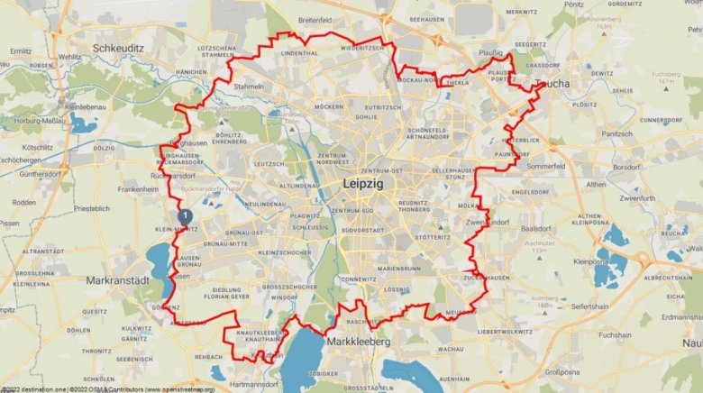 Rund um Leipzig Wanderweg