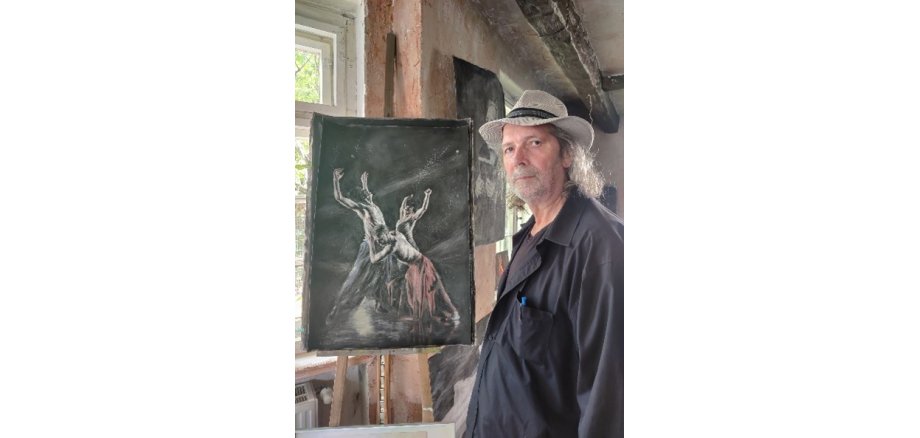 Rüdiger Bartels zeigt Malerei und Lithographie