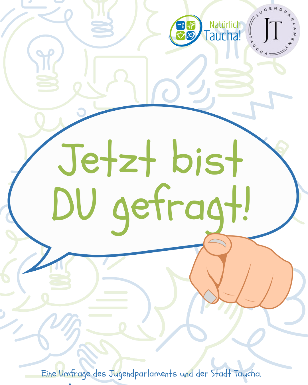 Umfrage Jugendliche Taucha - Insta Beitrag Umfrage Jugendliche