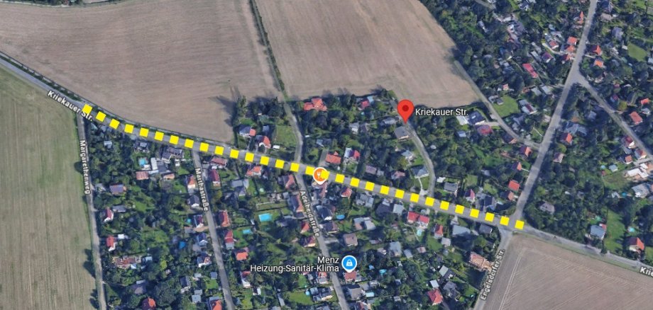 Baubeginn für neuen Geh- und Radweg in Plösitz