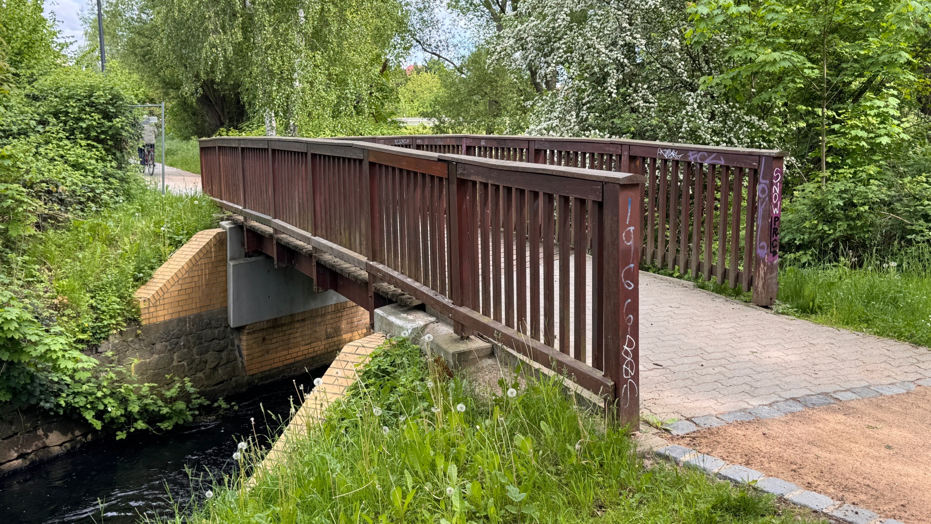 Ansicht Brücke in der Glockentiefe Ansicht Brücke in der Glockentiefe