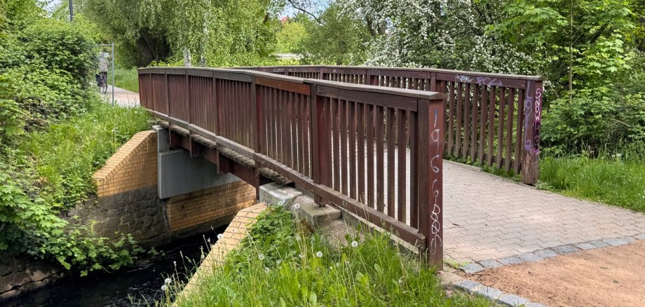 Ansicht Brücke in der Glockentiefe