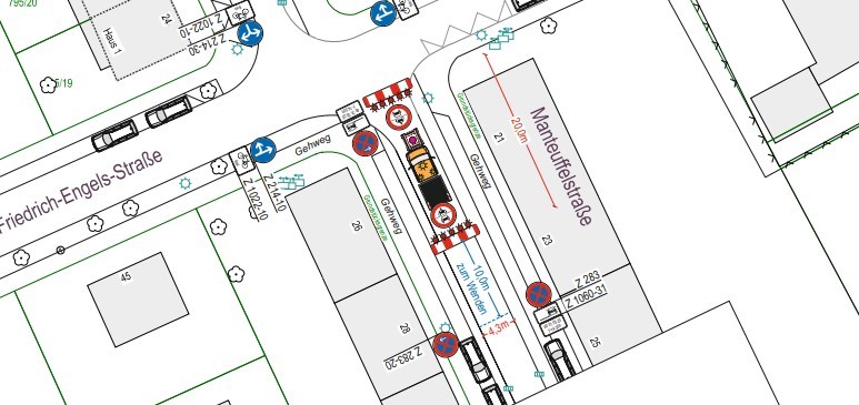 Abwasserschacht-Sanierung Manteuffelstraße Abwasserschacht-Sanierung Manteuffelstraße