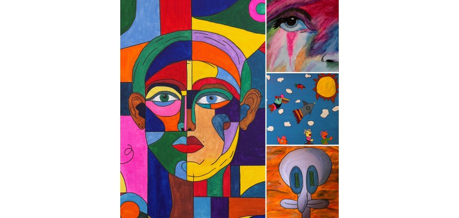 Farbfantasien: Neue Galerie im Rathaus