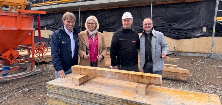 Richtfest am SFZ Taucha Richtfest am SFZ Taucha