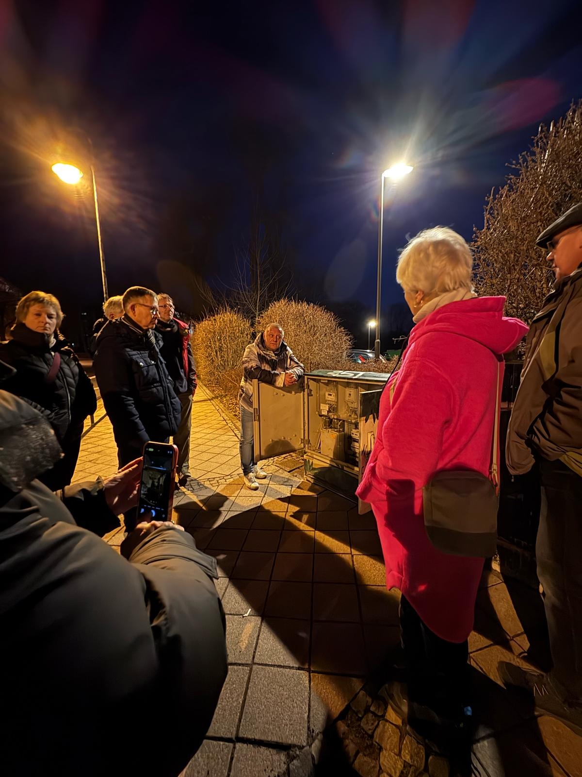 Lichterbegehung der Altstadt Taucha