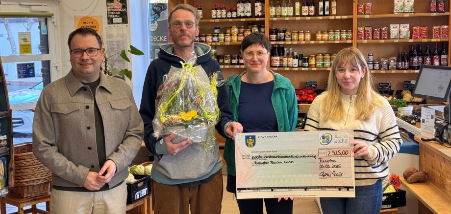 Taucha handelt! Erstes Unternehmen profitiert