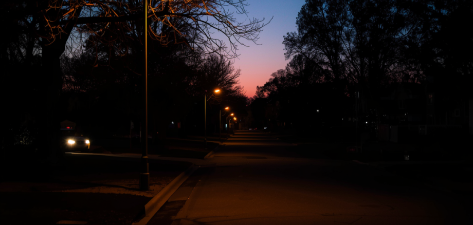 Havarie Straßenbeleuchtung