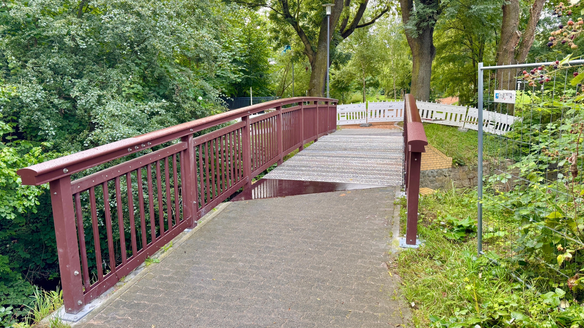 Fußgängerbrücke Glockentiefe