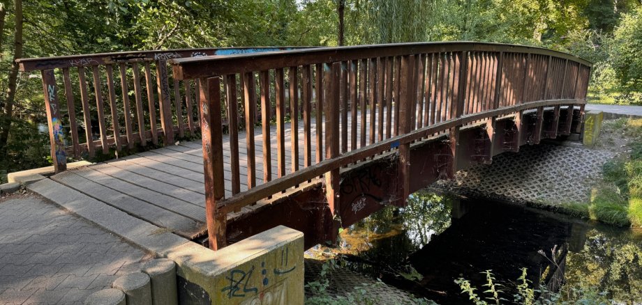 Sanierung Brücke Auenweg Sanierung Brücke Auenweg