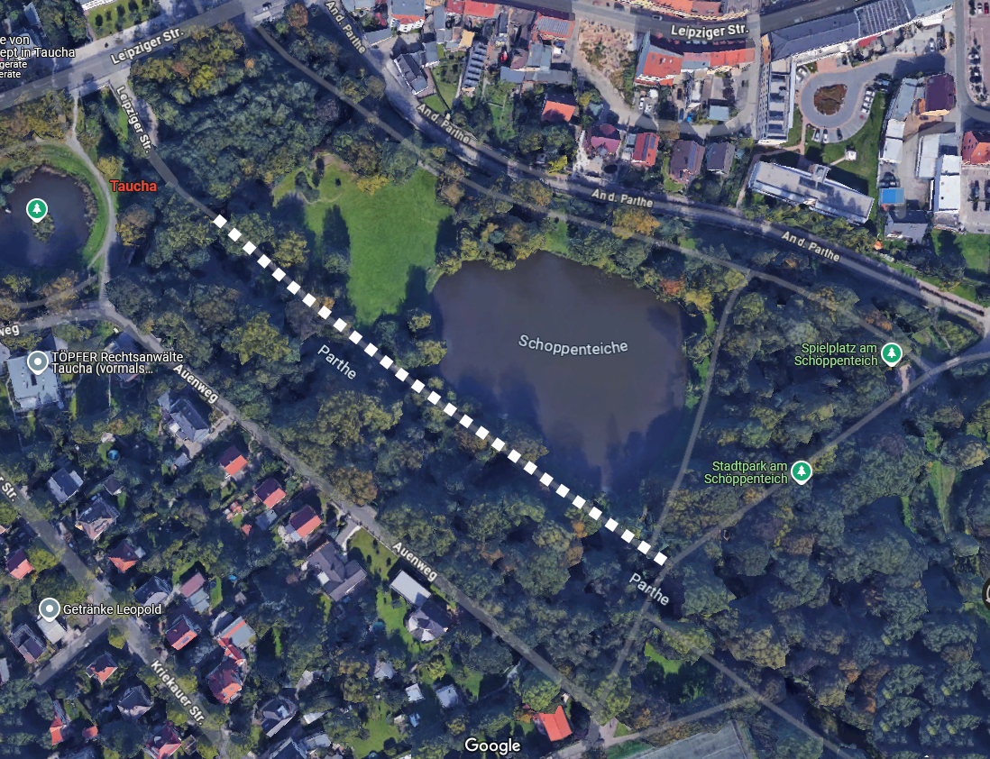 Wegebau im Park am Großen Schöppenteich