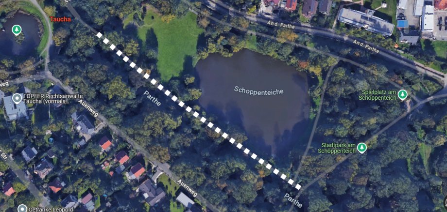 Wegebau im Park am Großen Schöppenteich Wegebau im Park am Großen Schöppenteich