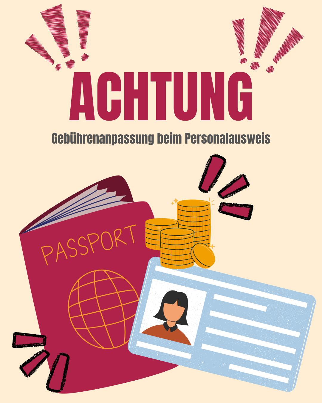 Anpassungen bei Ausweisgebühren und Verfahrensregelungen beschlossen