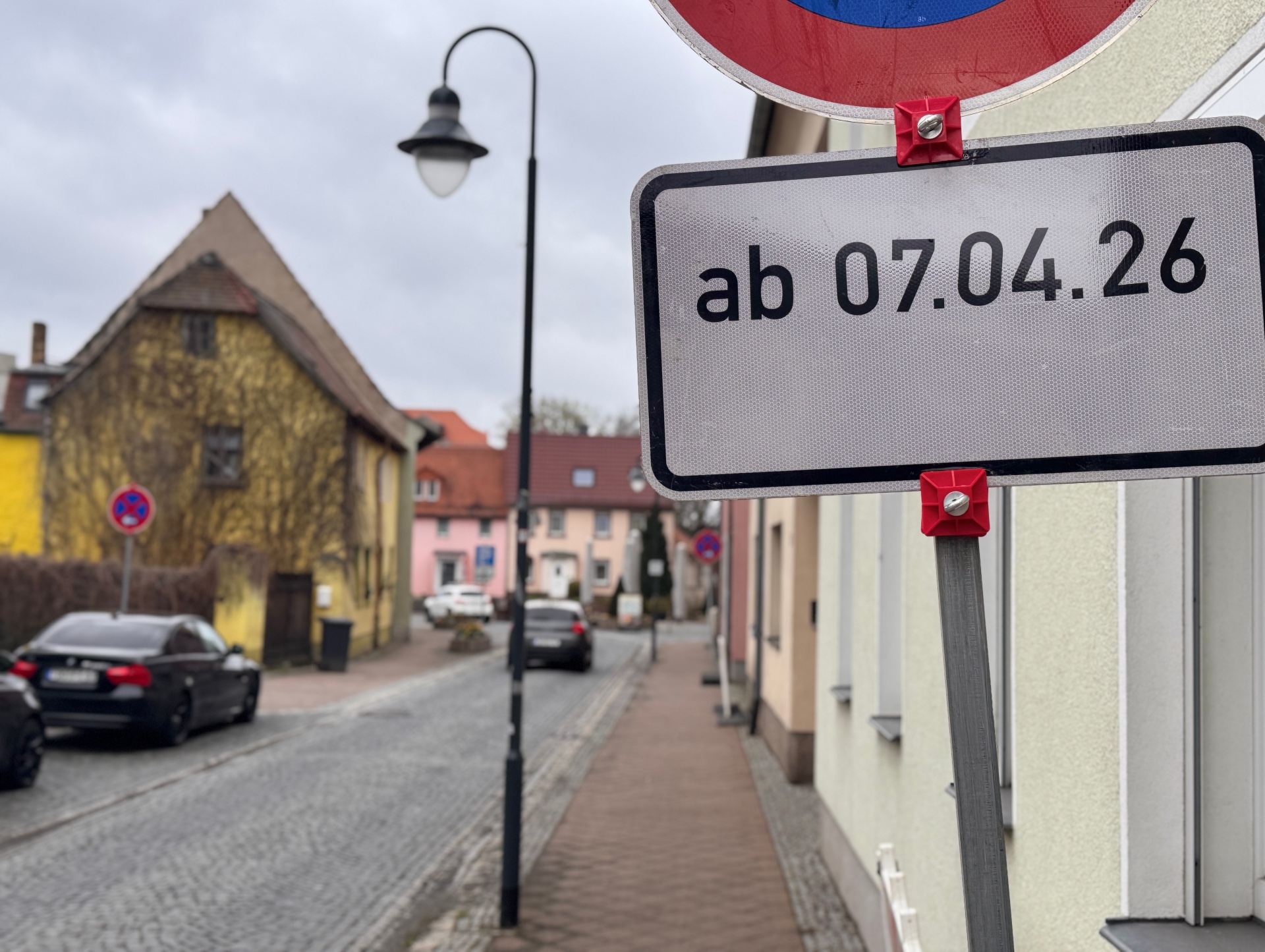 Vollsperrung der Schloßstraße Vollsperrung der Schloßstraße