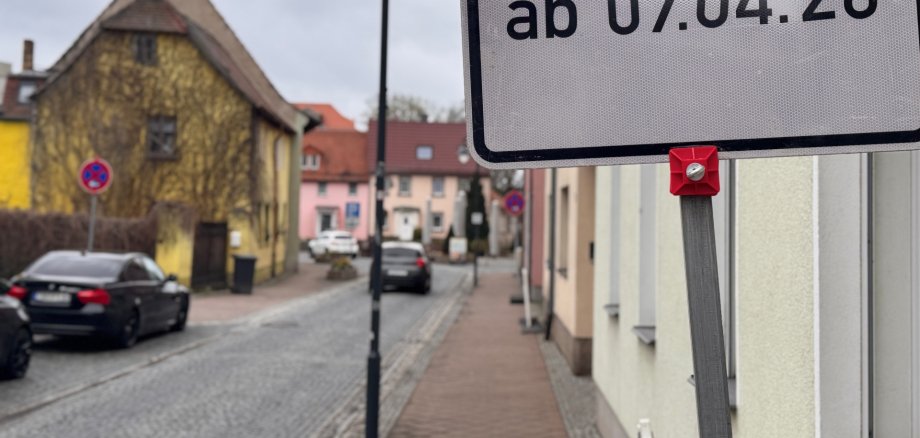 Vollsperrung der Schloßstraße