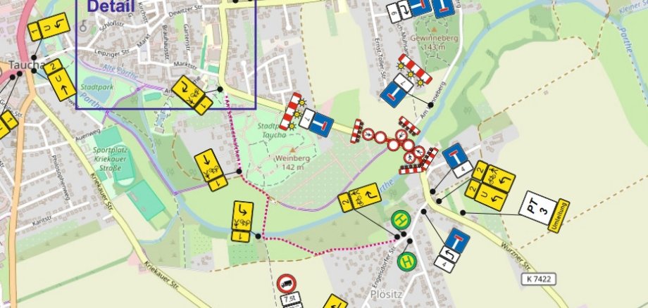 Ersatzneubau der Brücke über die Parthe in Plösitz beginnt ab 07.10