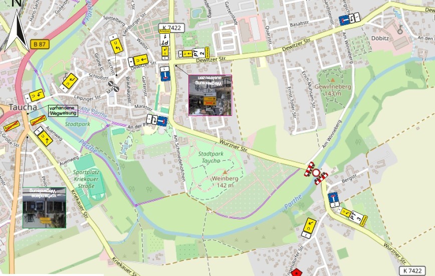 Sperrung Wurzner Straße