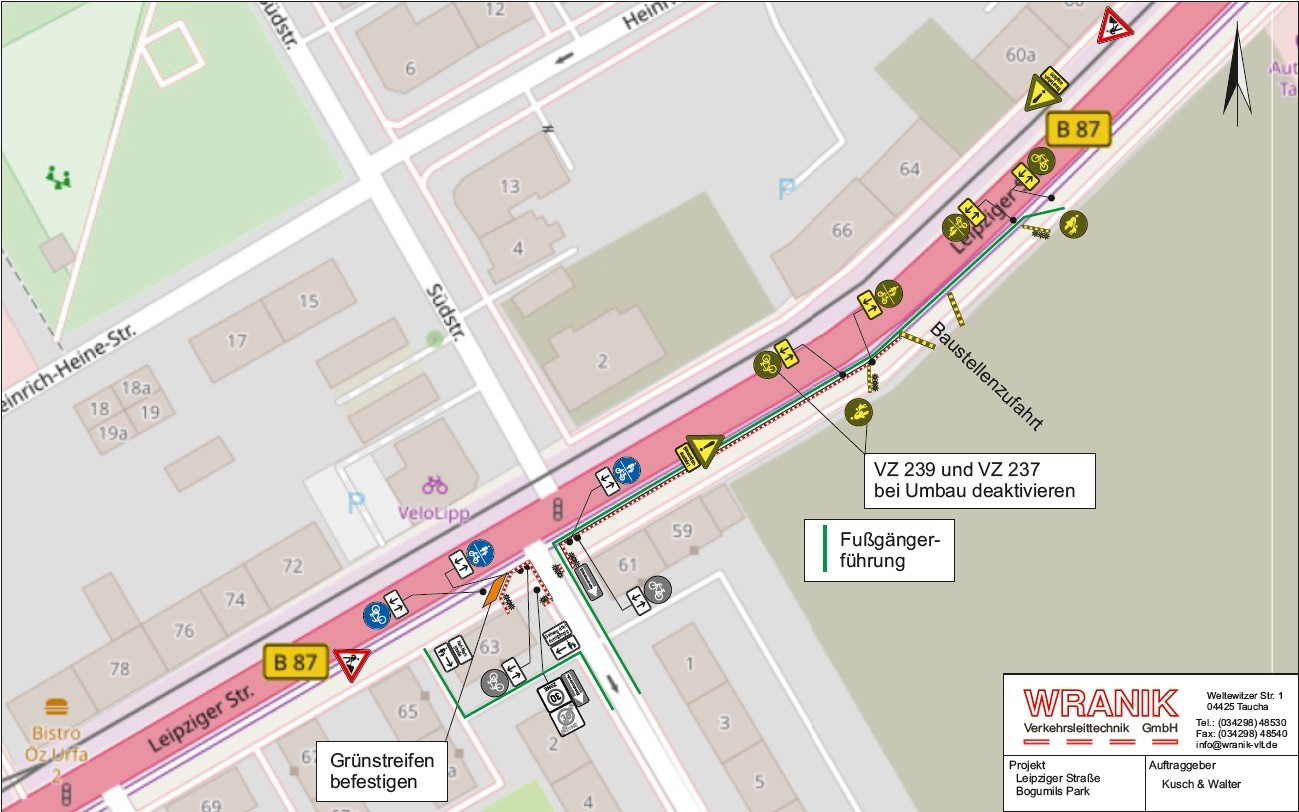 Sperrung Karl-Marx-Str. Sperrung Karl-Marx-Str.