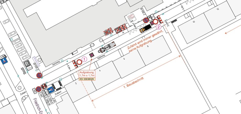 Vollsperrungen in der Rudolf-Breitscheid-Straße und Karl-Marx-Straße vom 12. bis 23. Oktober 2026 Vollsperrungen in der Rudolf-Breitscheid-Straße und Karl-Marx-Straße vom 12. bis 23. Oktober 2026