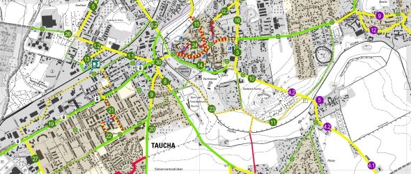 Radwegekonzept Taucha Fortschreibung des Radwegekonzepts in Taucha