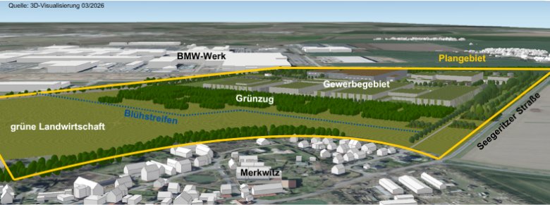 Fläche GE / GI Merkwitz